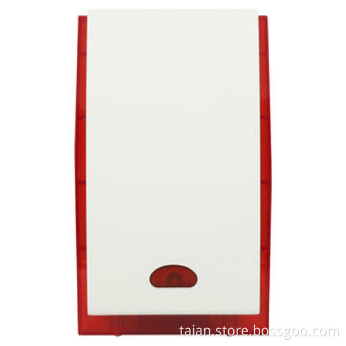Outdoor Siren with Strobe Light